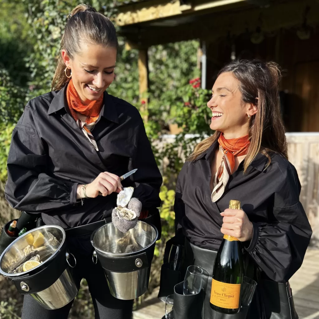 The Oyster Society Hostesses - Oysters and Champagne